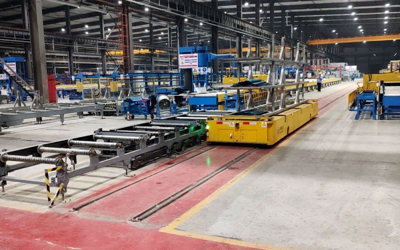 搬運(yùn)效率提升的新銳力量——滾輪輸送式rgv小車