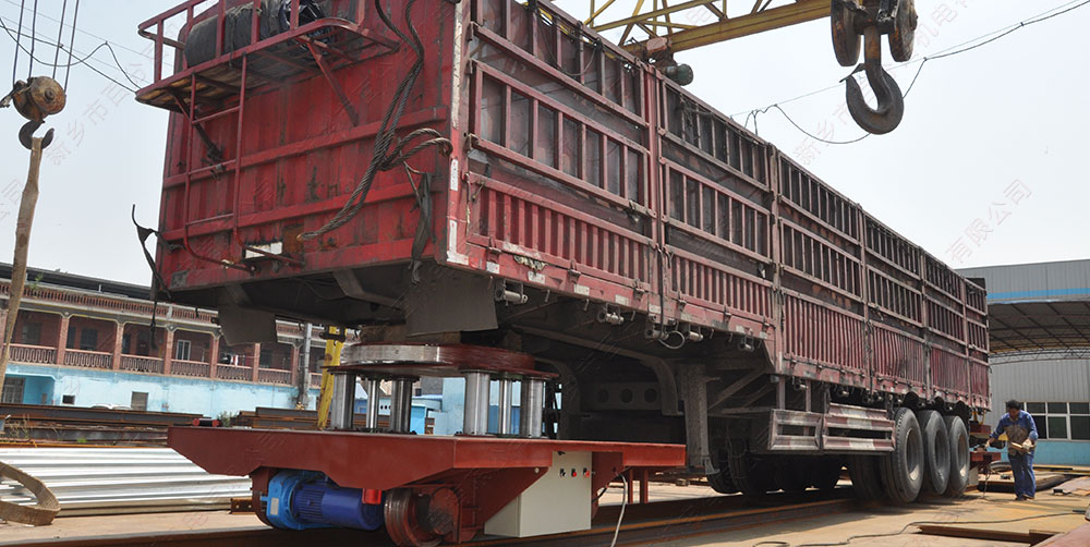 液壓升降電動(dòng)平車